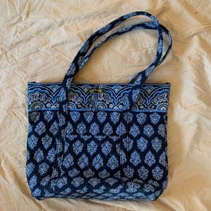 Vera Bradley Blue Calypso Tote Bag